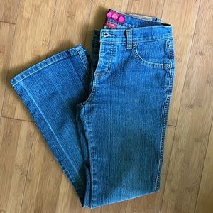 GLO Jeans - Juniors, size 7, dark wash GLO Jeans GLO Jeans -boot leg cut